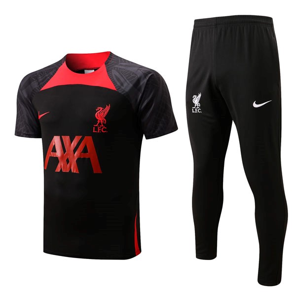 Camiseta Liverpool Conjunto Completo 2022-2023 Negro